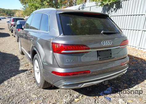 2021 Audi Q7 Premium Plus 45 Tfsi Quattro Tiptronic из США, поврежденный, VIN WA1LJAF72MD013717